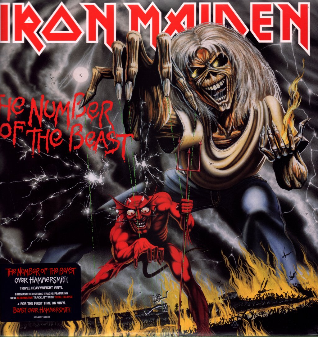 Iron Maiden - Number of the Beast/Beast Over Hammersmith - Triple Lp
