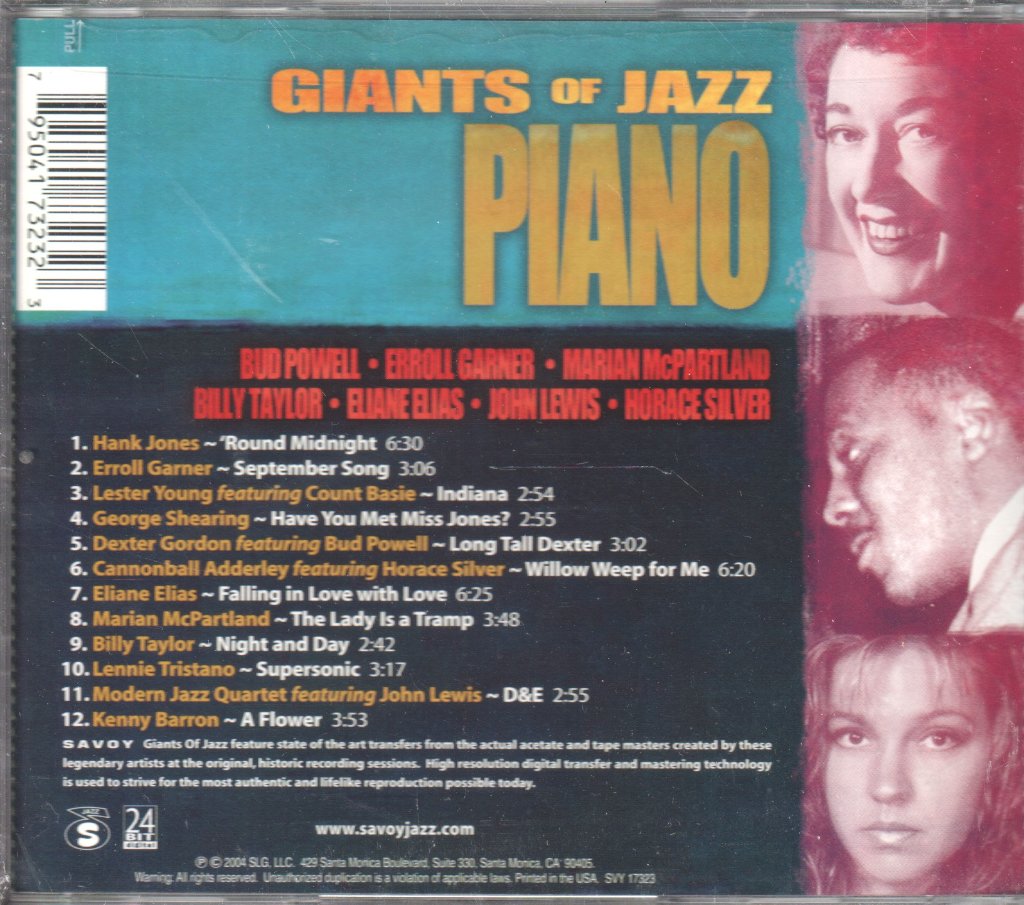 Various Artists - Giants Of Jazz - Cd