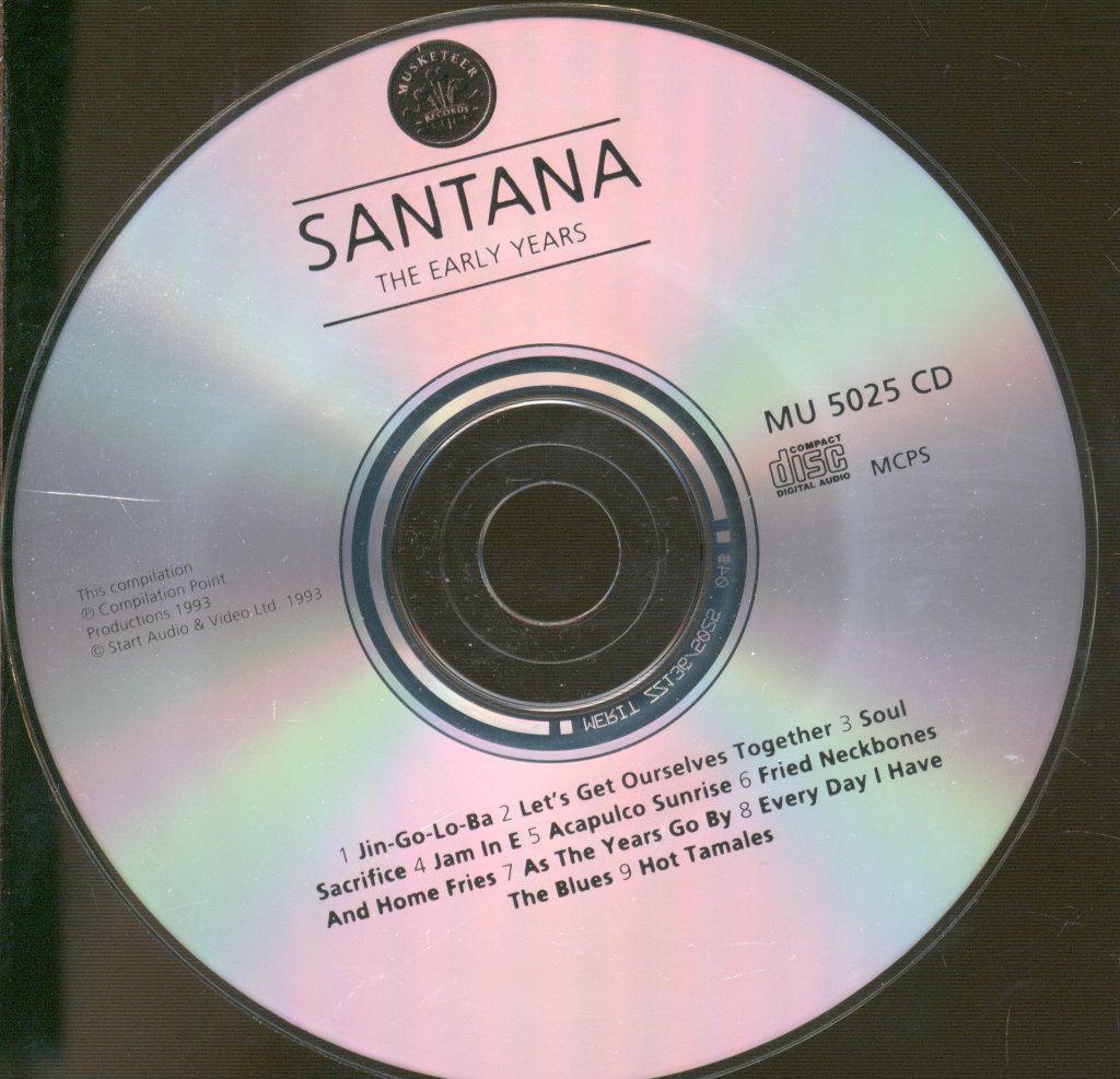 Santana - Early Years - Cd