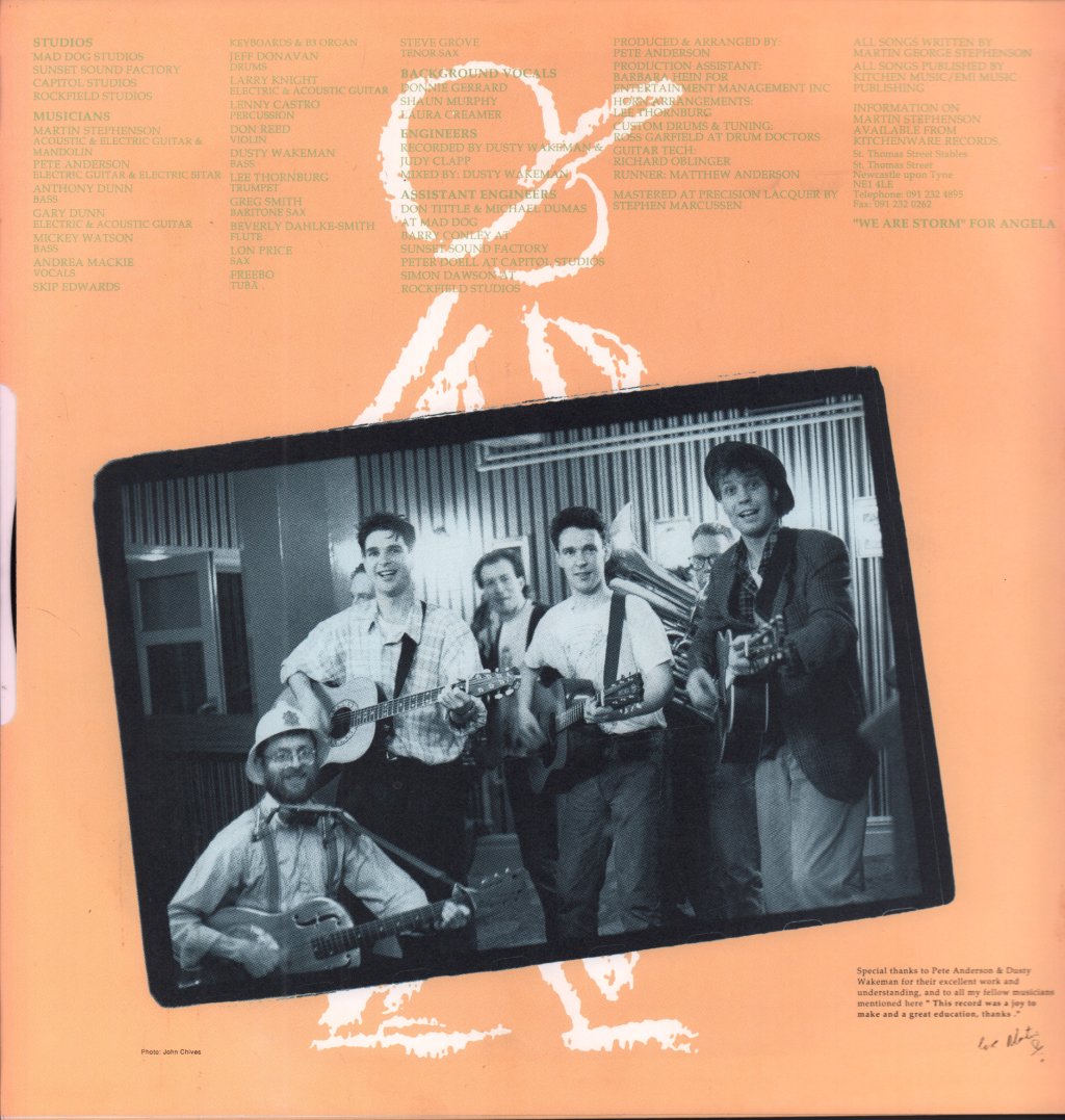 Martin Stephenson And The Daintees - Salutation Road - Lp