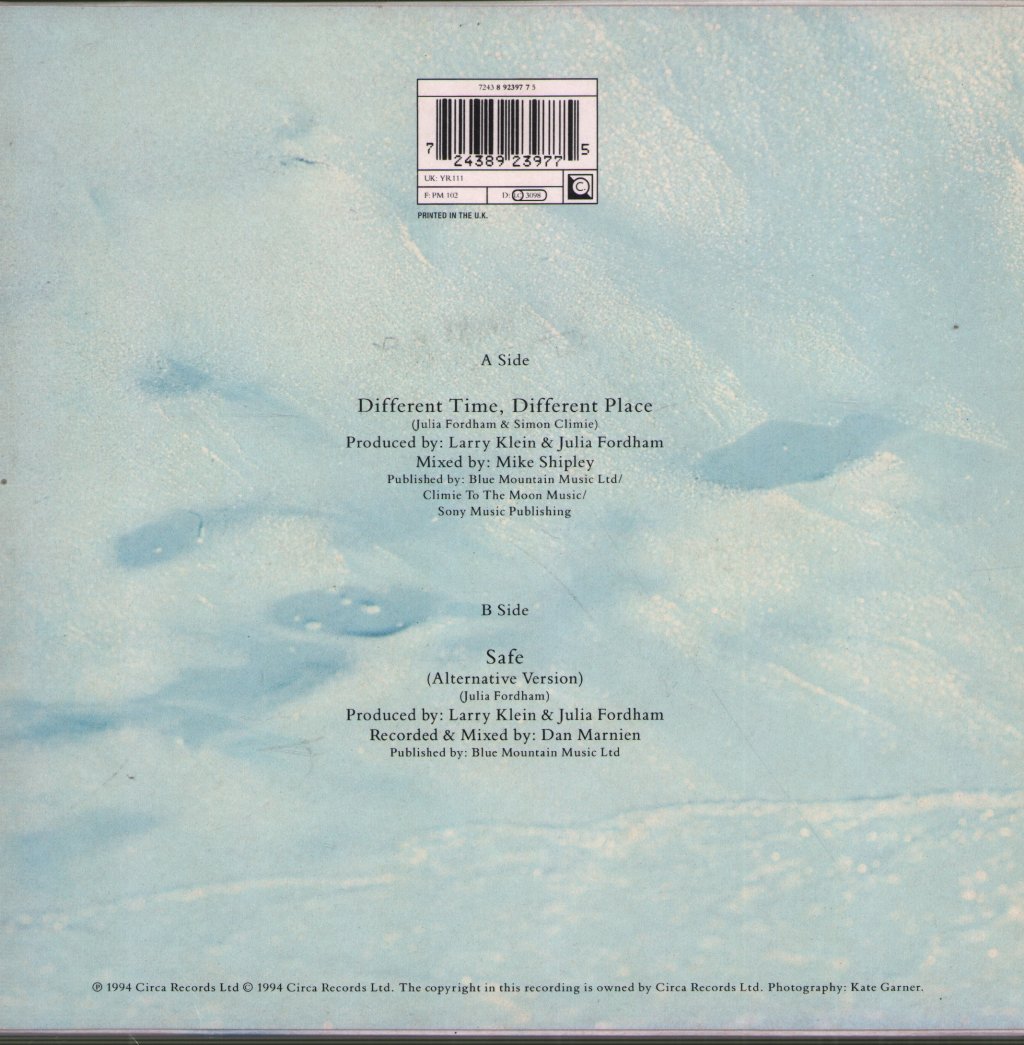 Julia Fordham - Different Time Different Place - 7 Inch