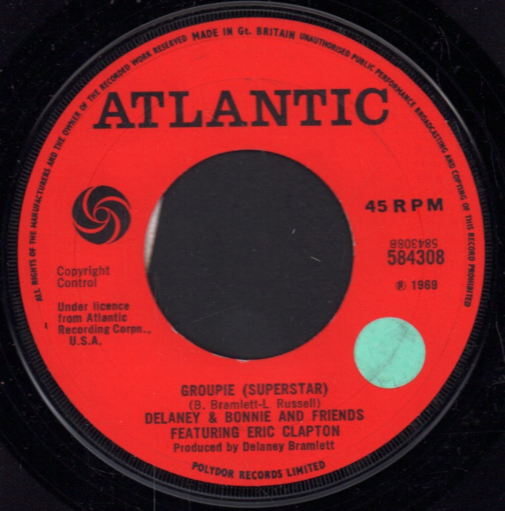 Delaney & Bonnie and Friends With Eric Clapton - Comin' Home - 7 Inch