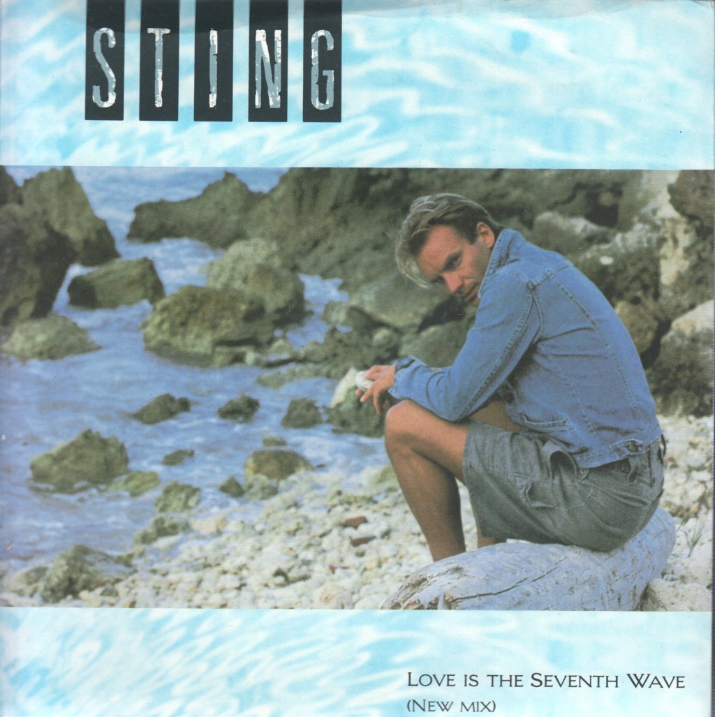 Sting - Love Is The Seventh Wave (New Mix) - 7 Inch