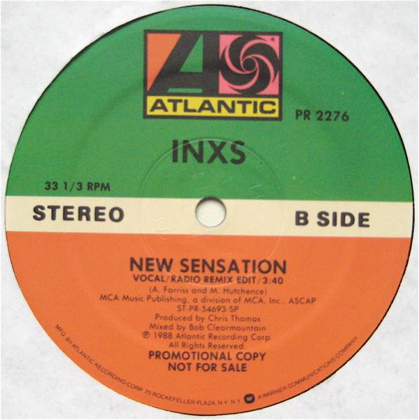 INXS - New Sensation Music & Interview - Double 12 Inch
