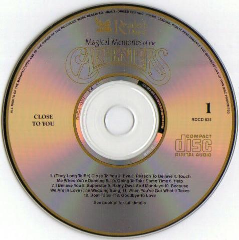 Carpenters - Magical Memories Of The Carpenters - Cd Set