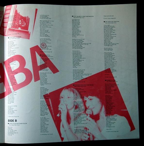 ABBA - Slipping Through My Fingers - Lp