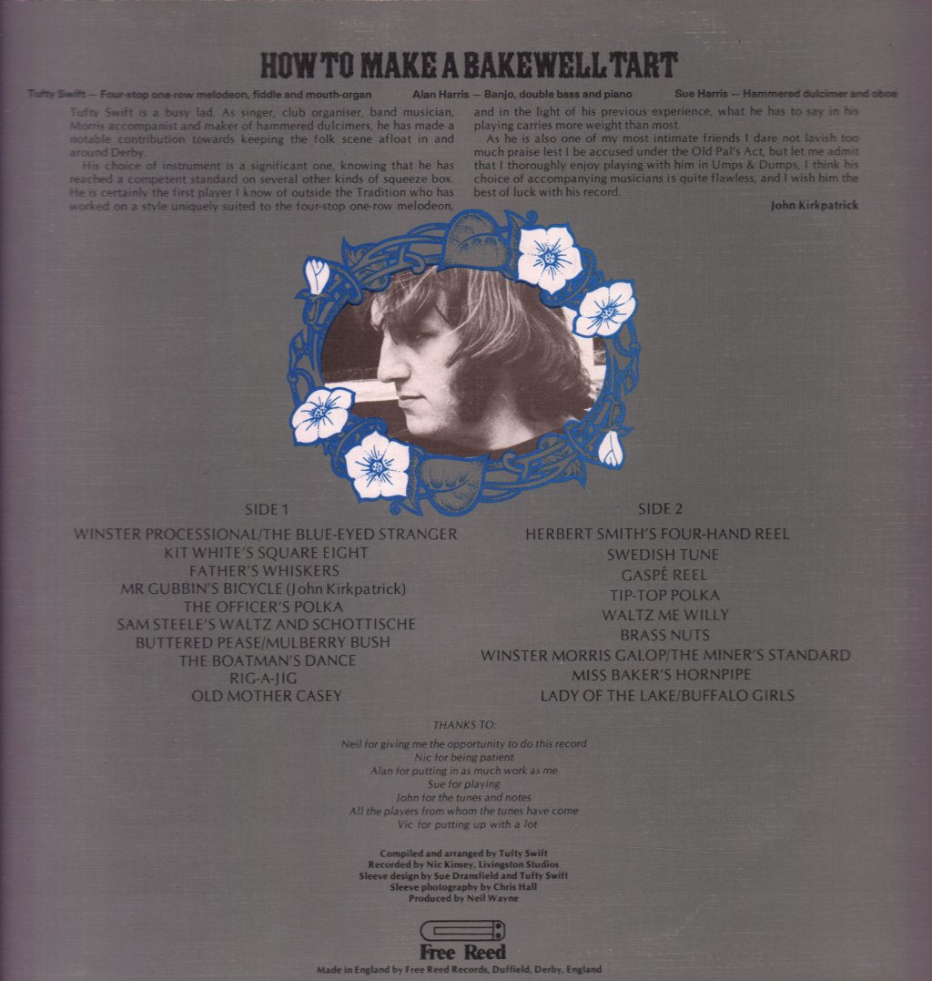 Tufty Swift with Alan Harris, Sue Harris - How To Make A Bakewell Tart - Lp