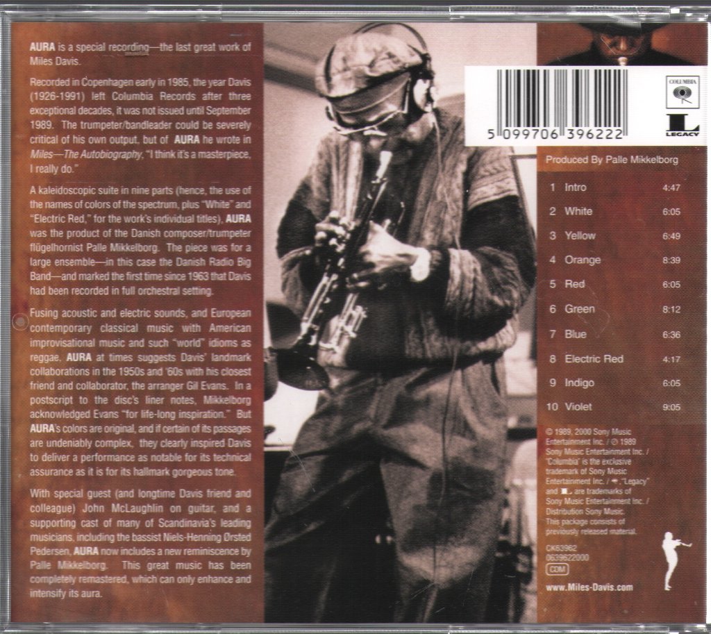 Miles Davis - Aura - Cd