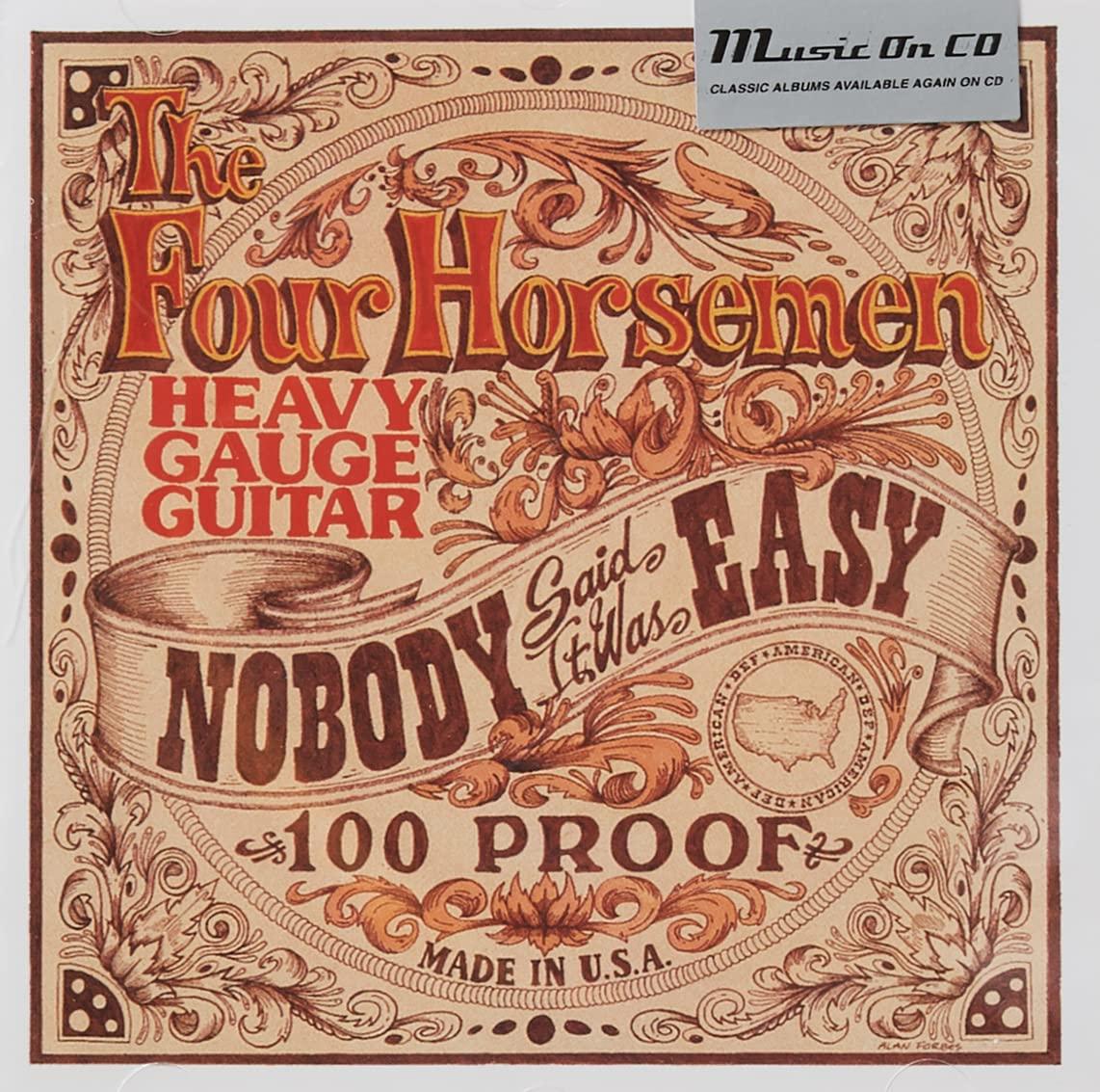 Four Horsemen - Nobody Said It Was Easy - Cd
