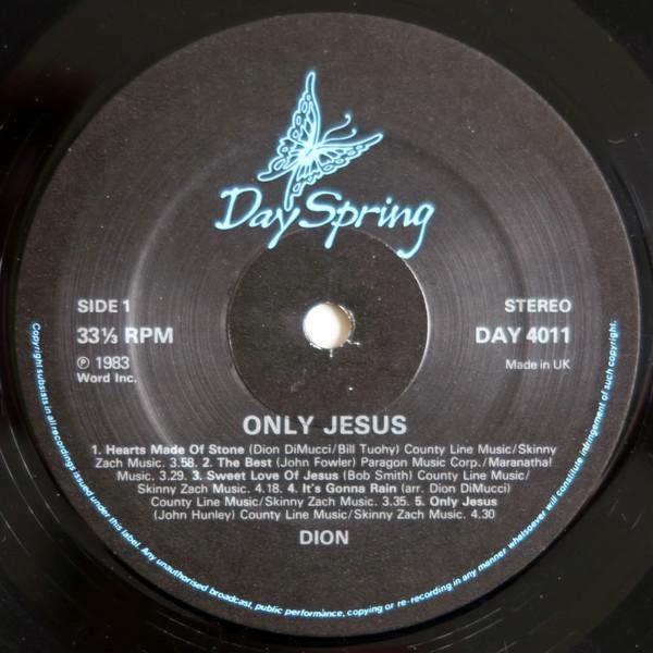 Dion - Only Jesus - Lp