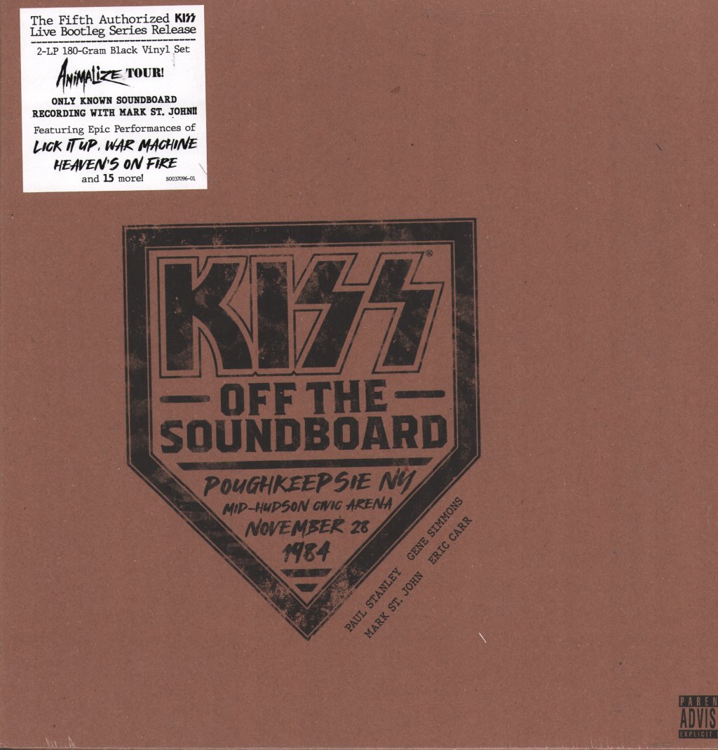 Kiss - Off The Soundboard Live in Poughkeepsie 1984 - Double Lp