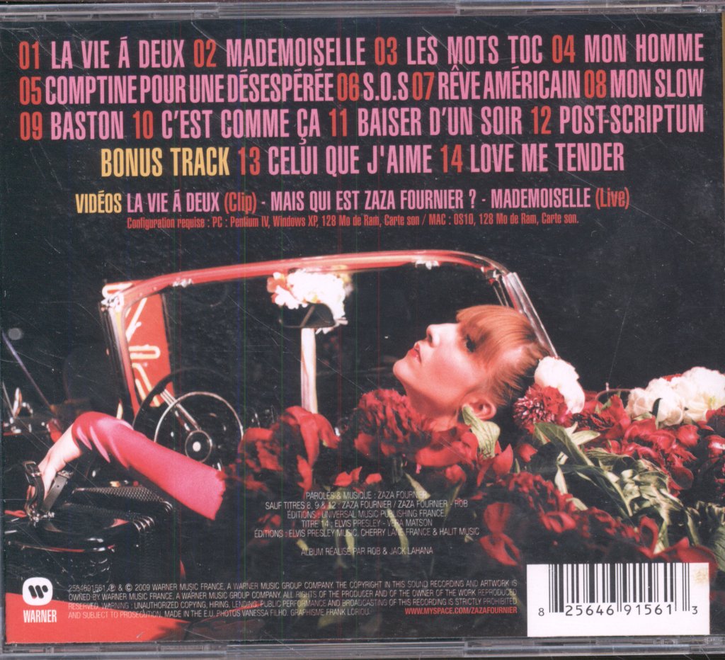 Zaza Fournier - Zaza Fournier - Cd