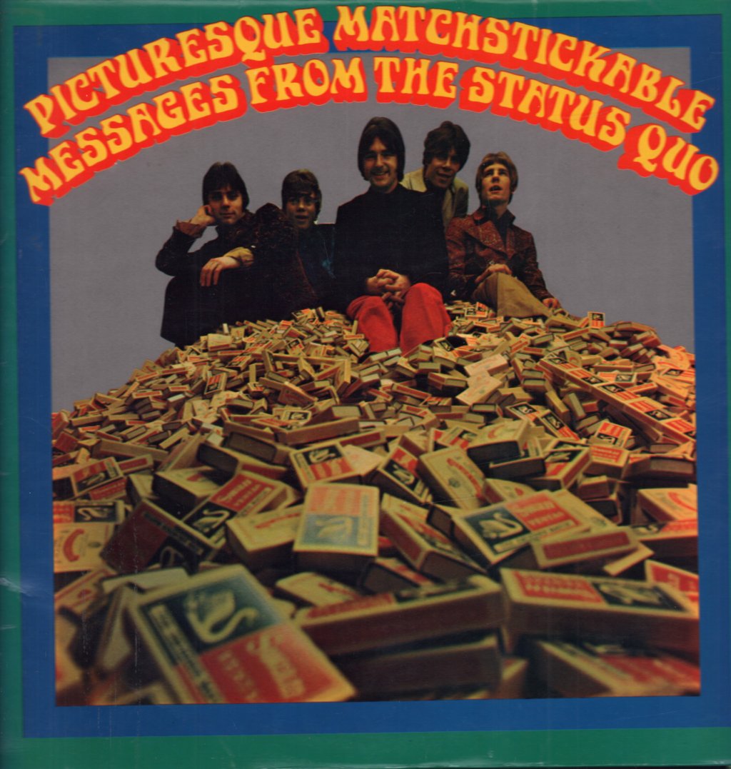 Status Quo - Picturesque Matchstickable Messages From - Lp