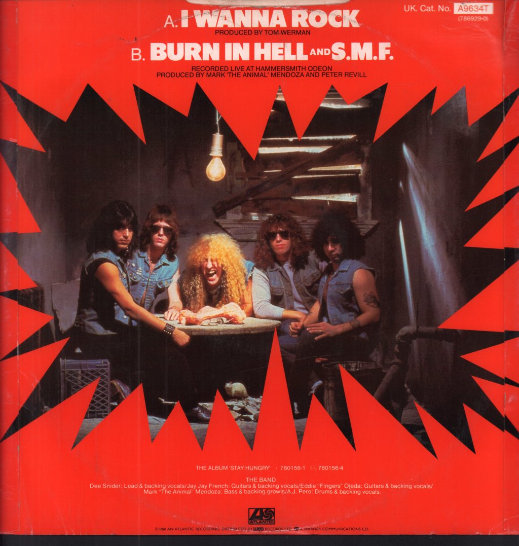 Twisted Sister - I Wanna Rock - 12 Inch