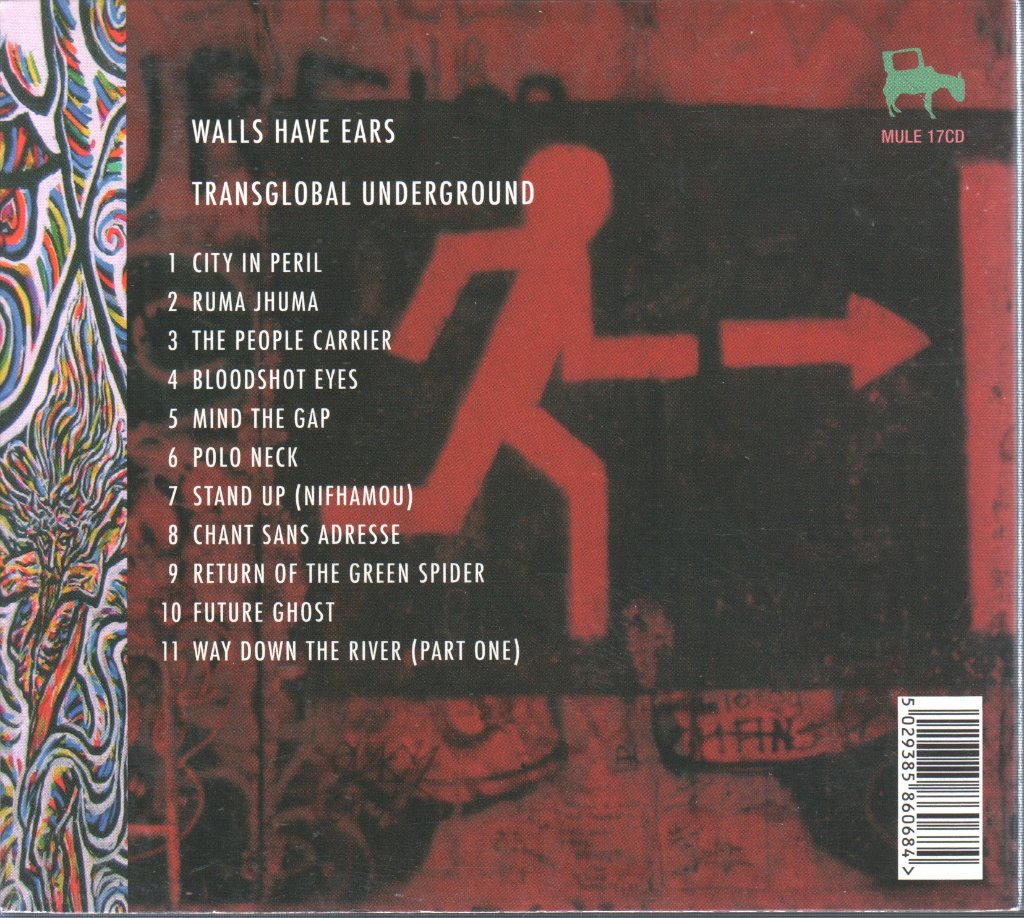 Transglobal Underground - Walls Have Ears - Cd