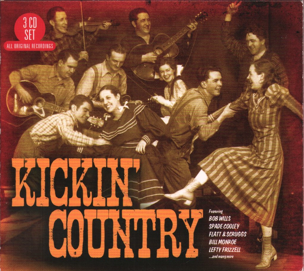 Various Artists - Kickin' Country - Triple Cd