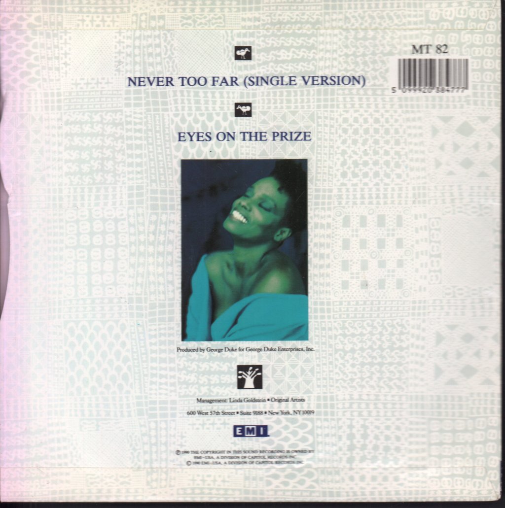 Dianne Reeves - Never Too Far - 7 Inch