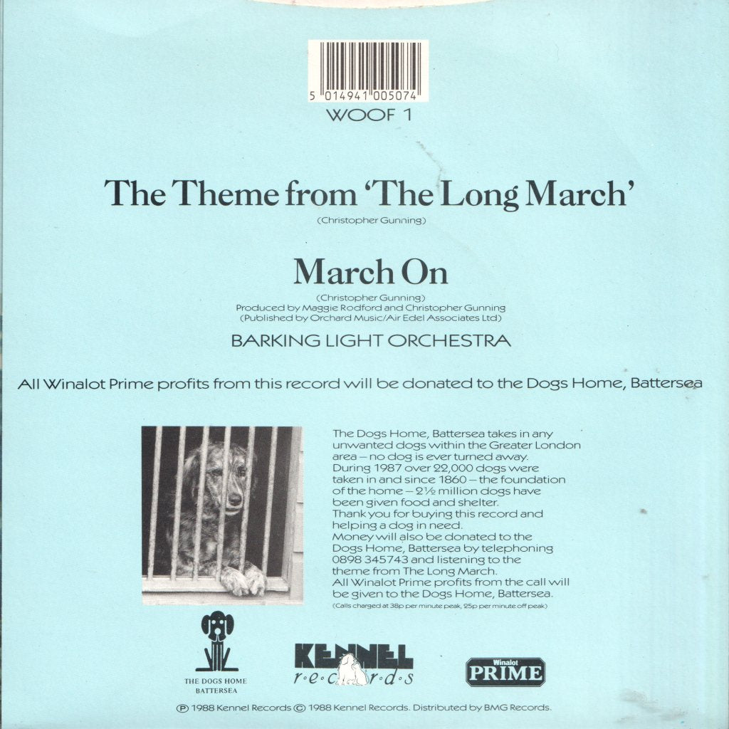 Barking Light Orchestra - Theme From The Long March - 7 Inch