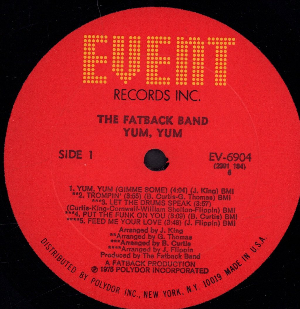 Fatback Band - Yum Yum - Lp