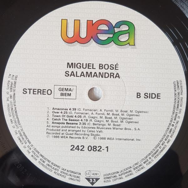 Miguel Bose - Salamandra - Lp