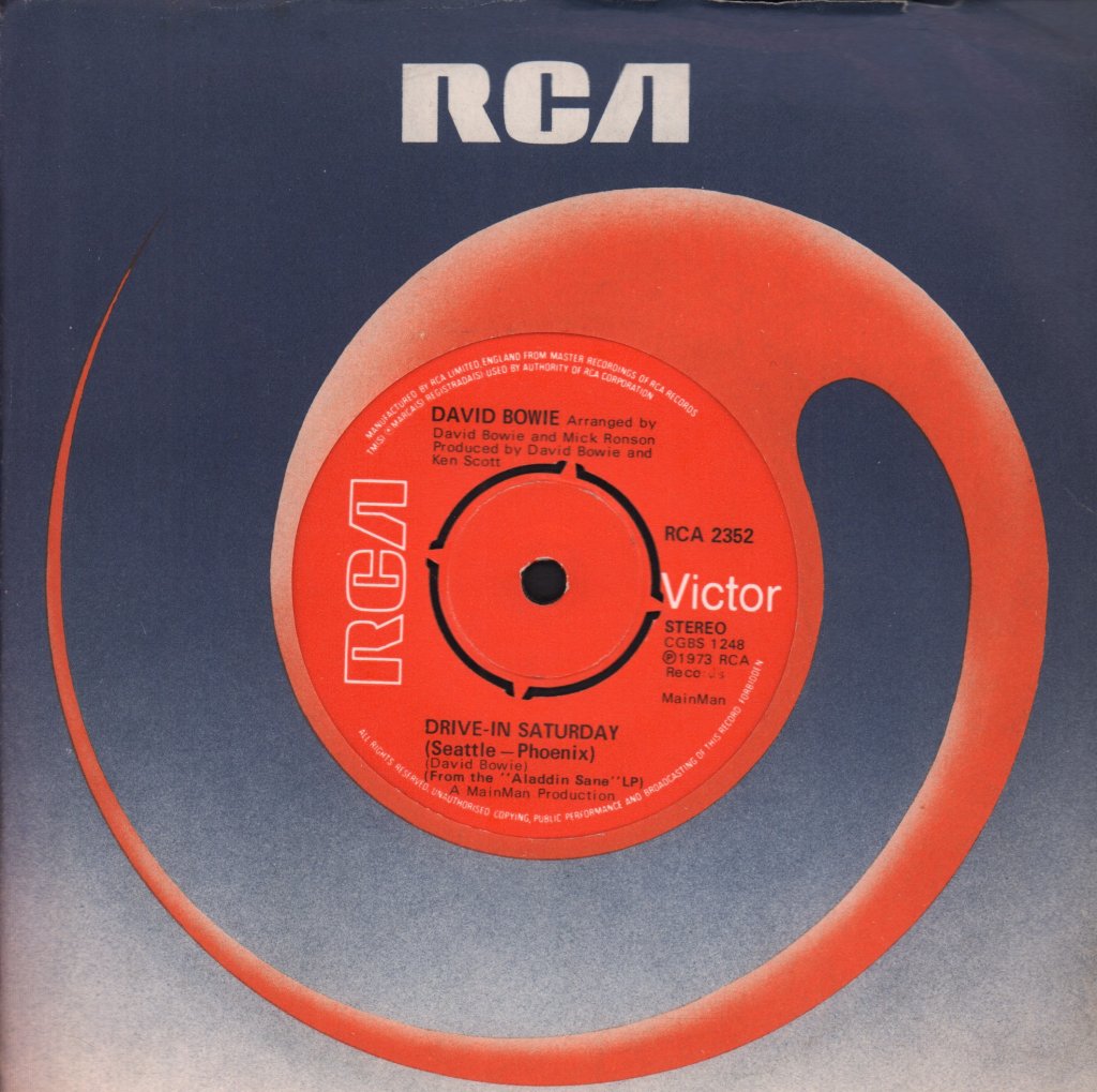 David Bowie - Drive In Saturday - 7 Inch