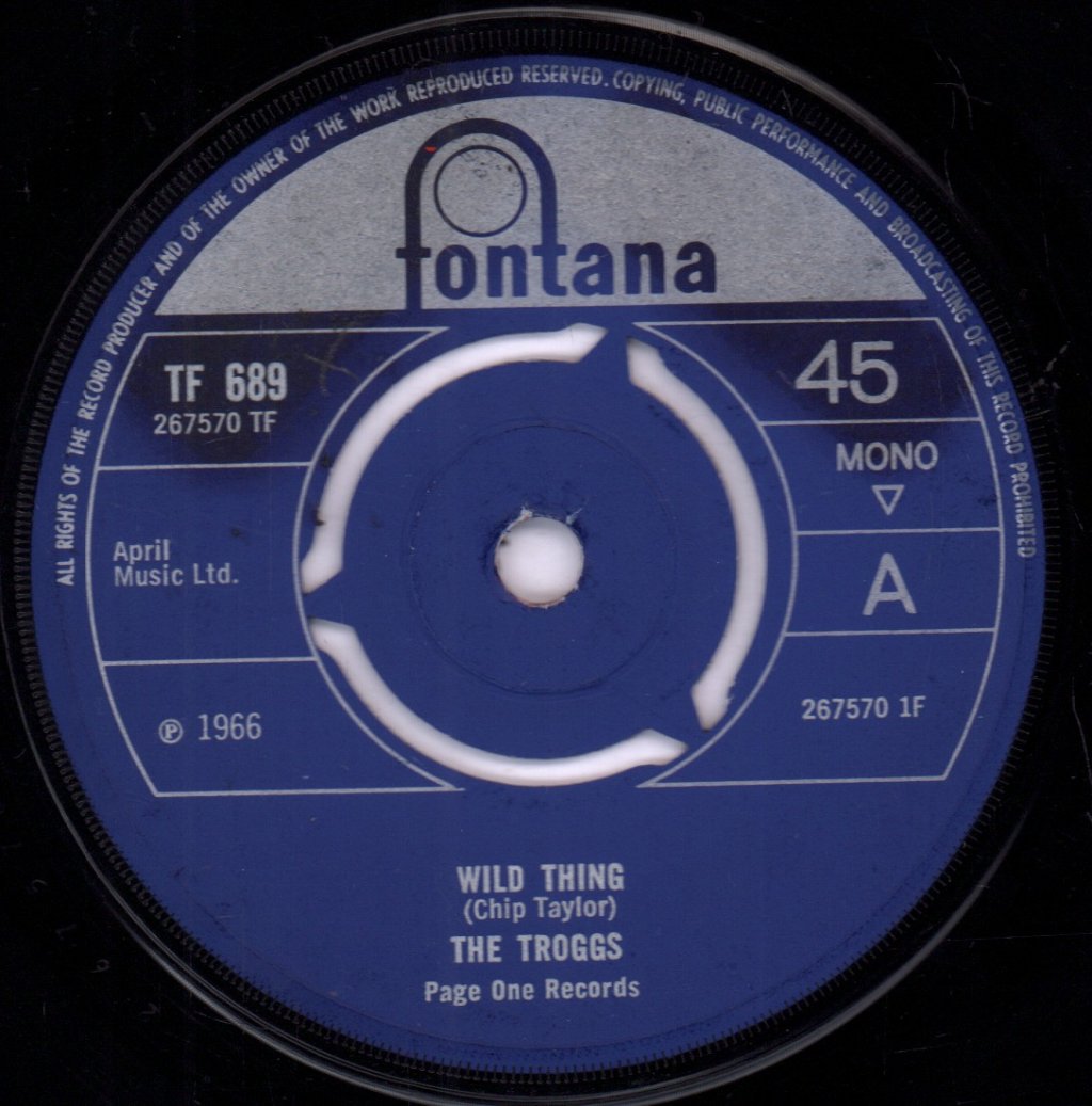 Troggs - Wild Thing - 7 Inch