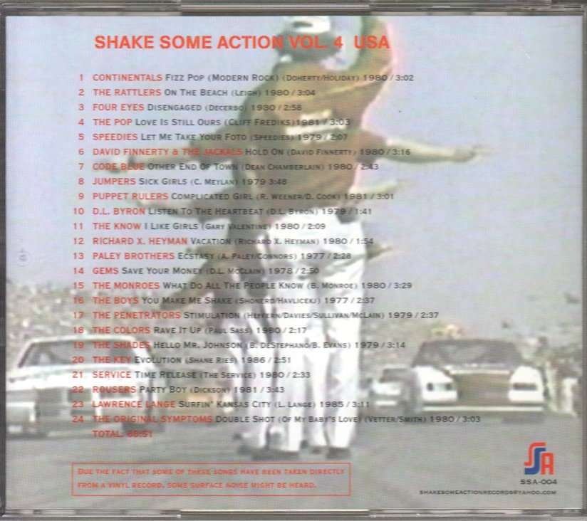 Various Artists - Shake Some Action: Volume 4 Usa - Cd
