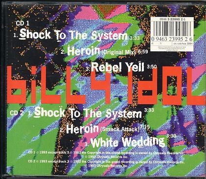 Billy Idol - Shock To The System - Cd