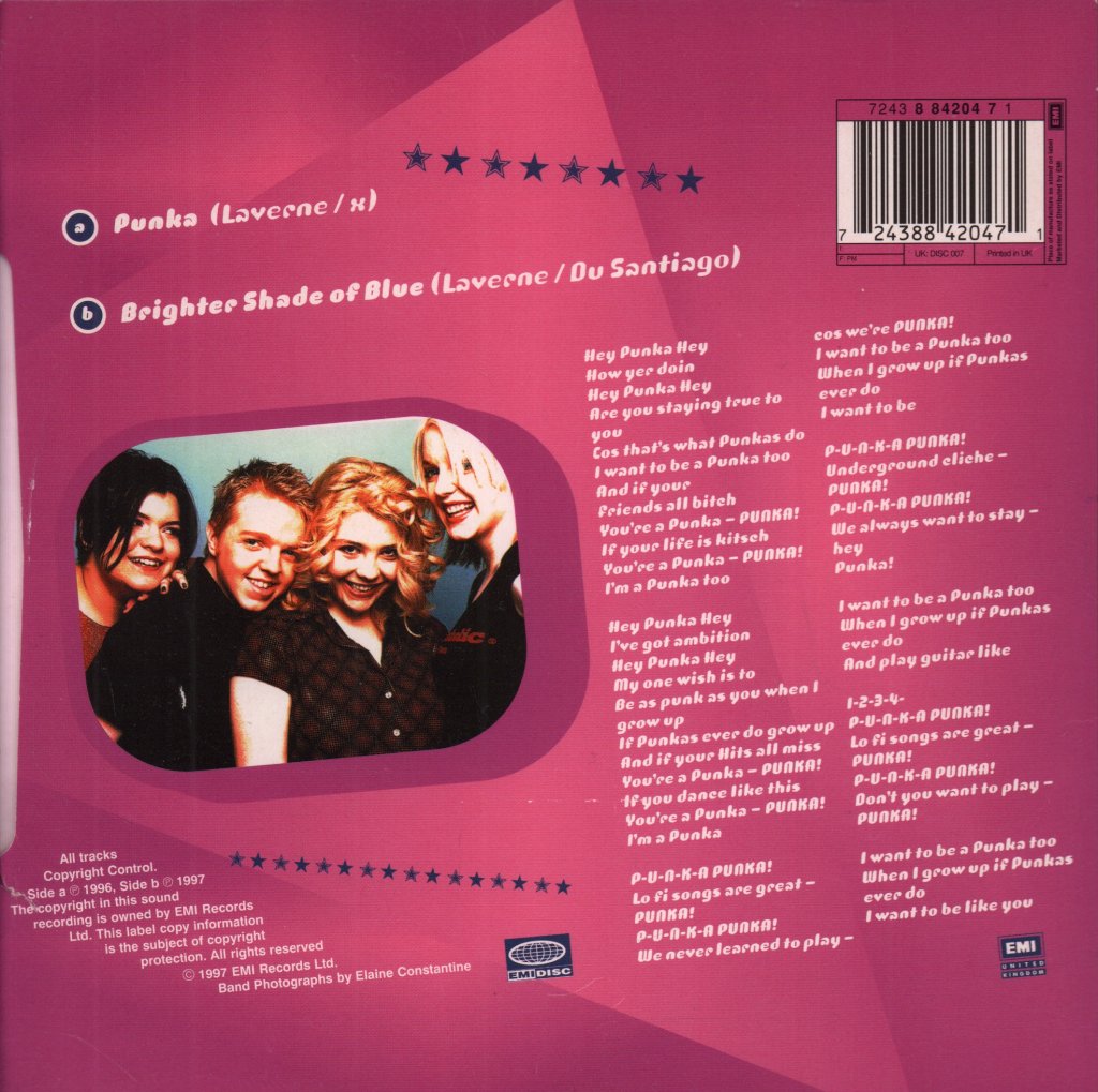 Kenickie - Punka - 7 Inch