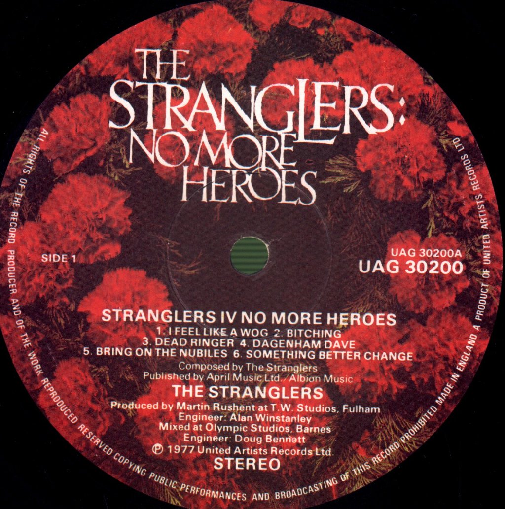 Stranglers - No More Heroes - Lp