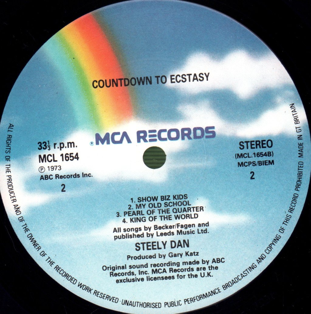 Steely Dan - Countdown To Ecstasy - Lp