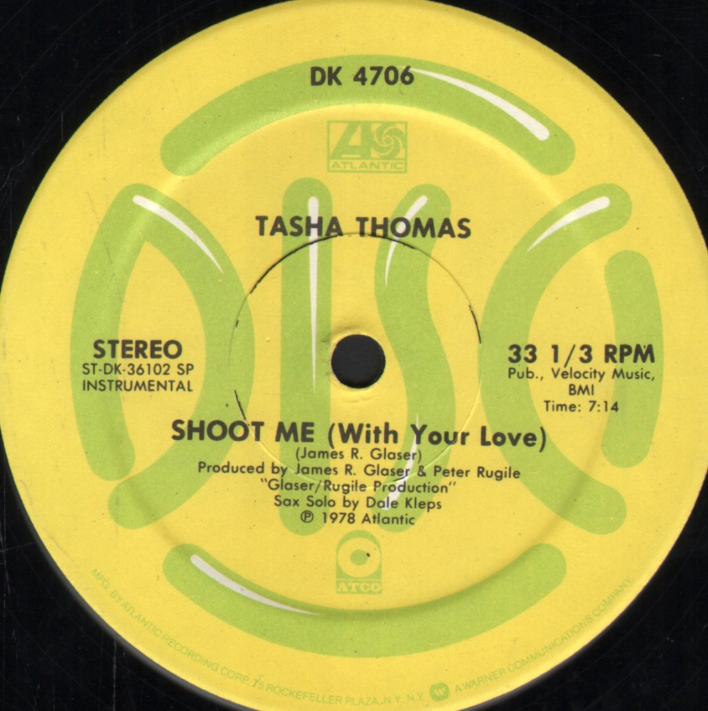 Tasha Thomas - Shoot Me (With Your Love) - 12 Inch