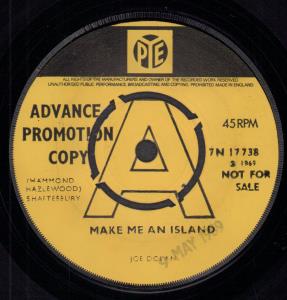 Joe Dolan - Make Me An Island - 7 Inch