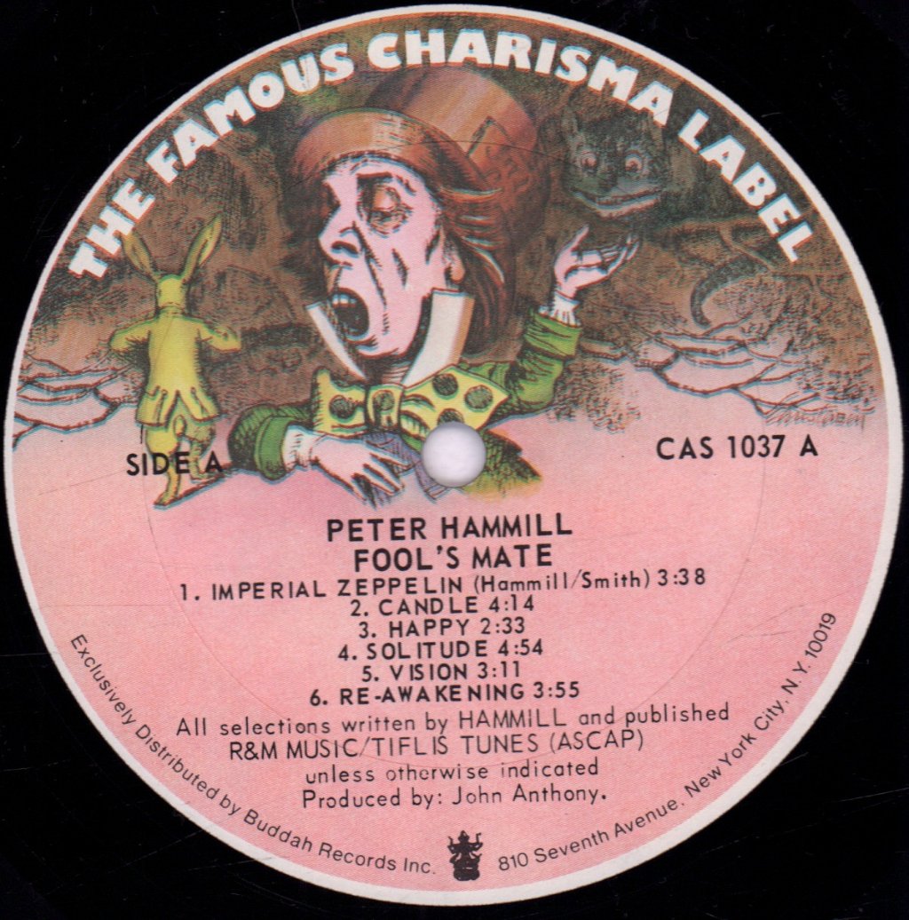Peter Hammill - Fool's Mate - Lp