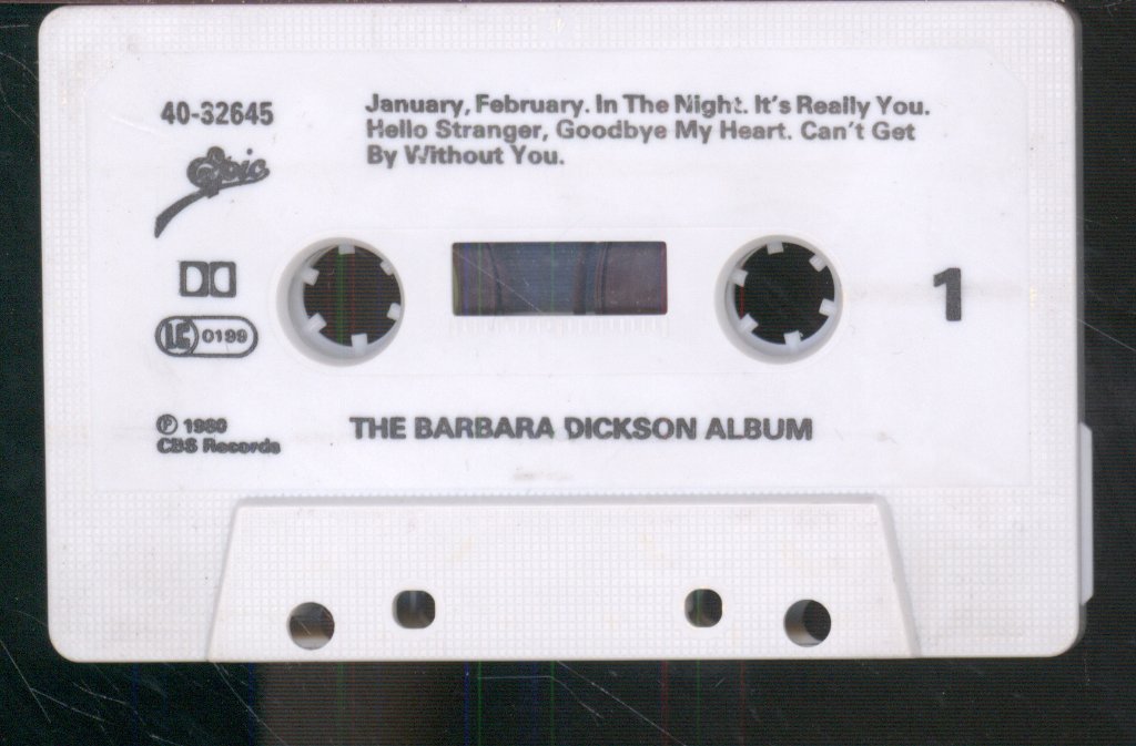 Barbara Dickson - Barbara Dickson Album - Cassette