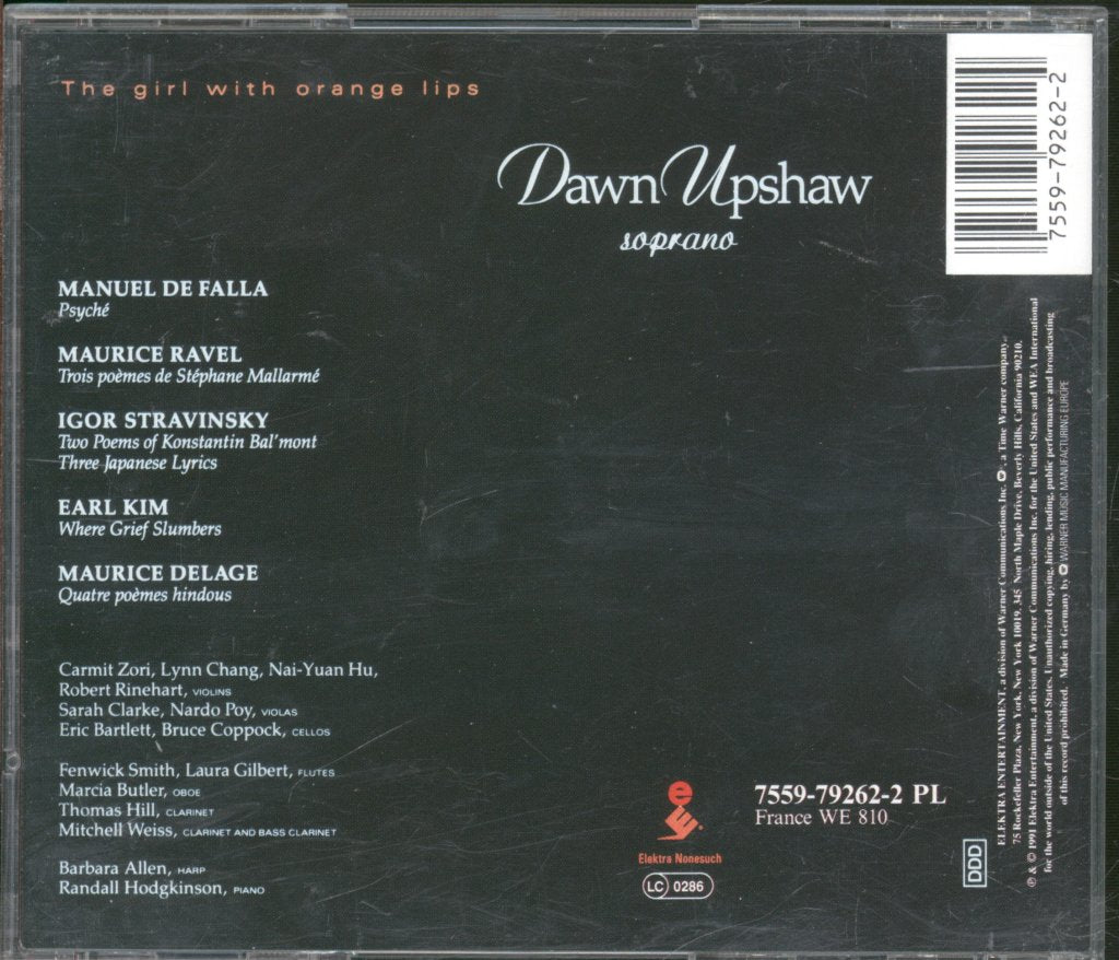 Dawn Upshaw - Girl With Orange Lips - Cd