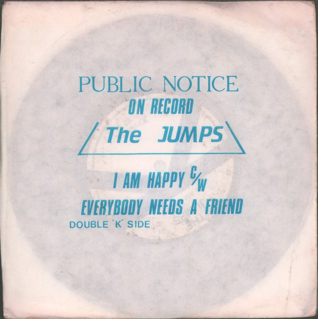 Jumps - I Am Happy - 7 Inch