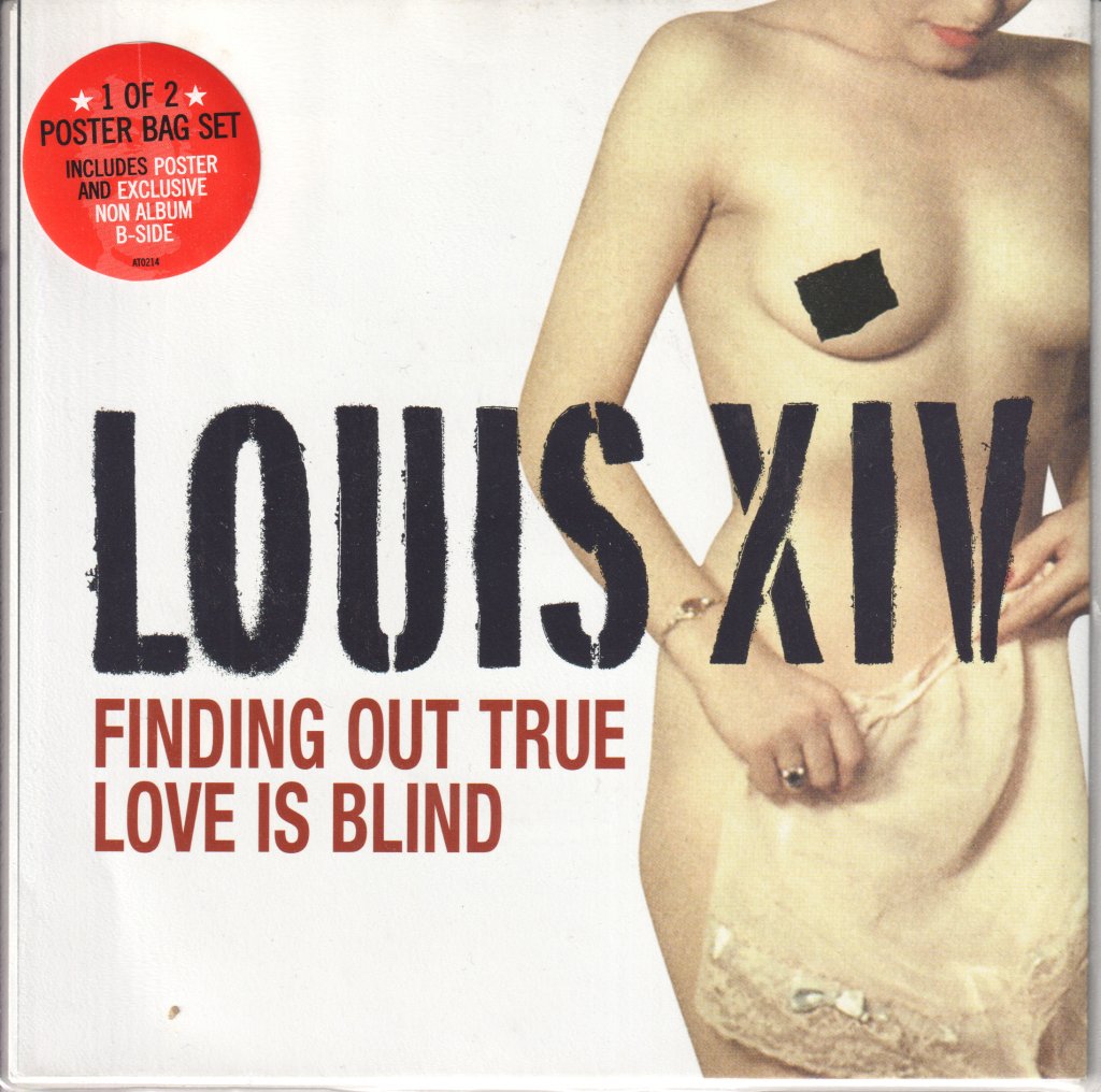 Louis Xiv - Finding Out True Love Is Blind - 7 Inch