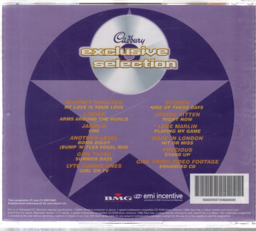Various Artists - Cadbury Exclusive Selection - Cd