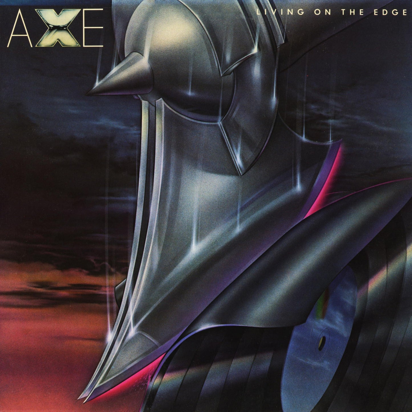Axe - Living On the Edge - Lp
