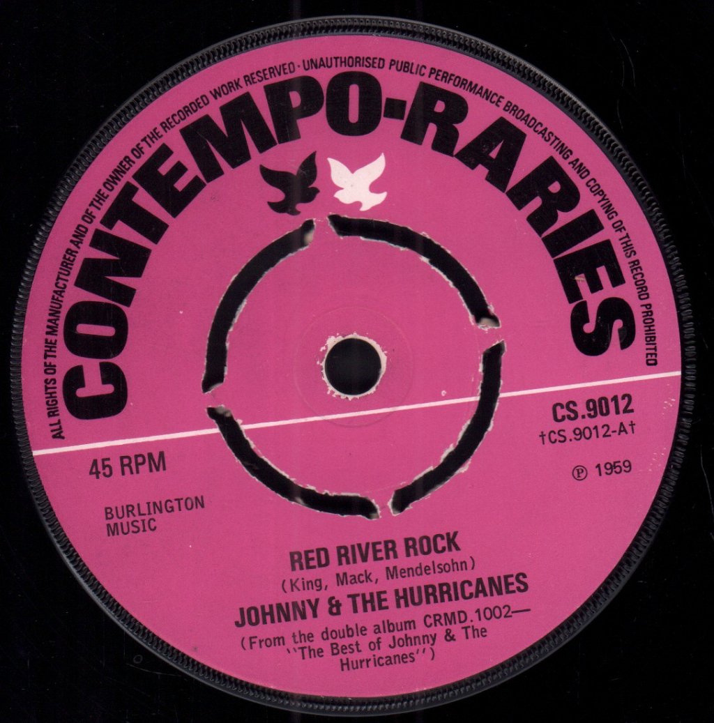 Johnny And The Hurricanes - Red River Rock - 7 Inch