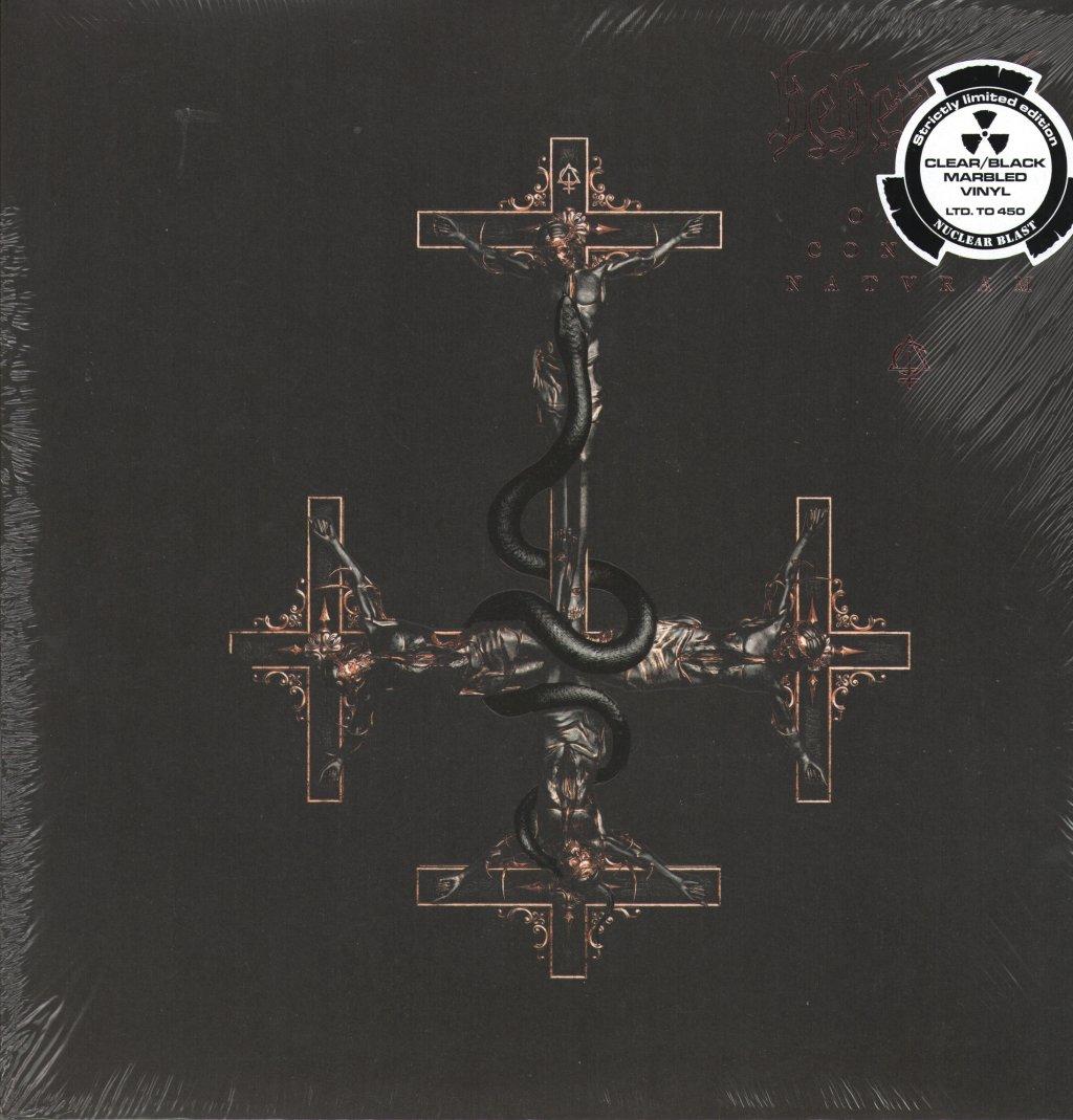 Behemoth (Black Metal) - Opvs Contra Natvram (Clear/Black Marbled Vinyl) - Lp