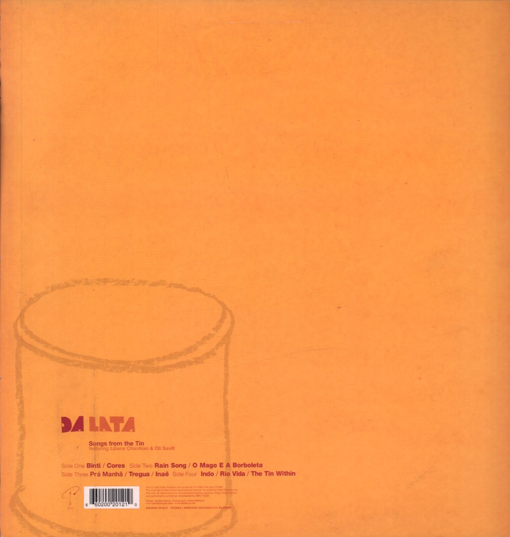 Da Lata - Songs From The Tin - Double Lp