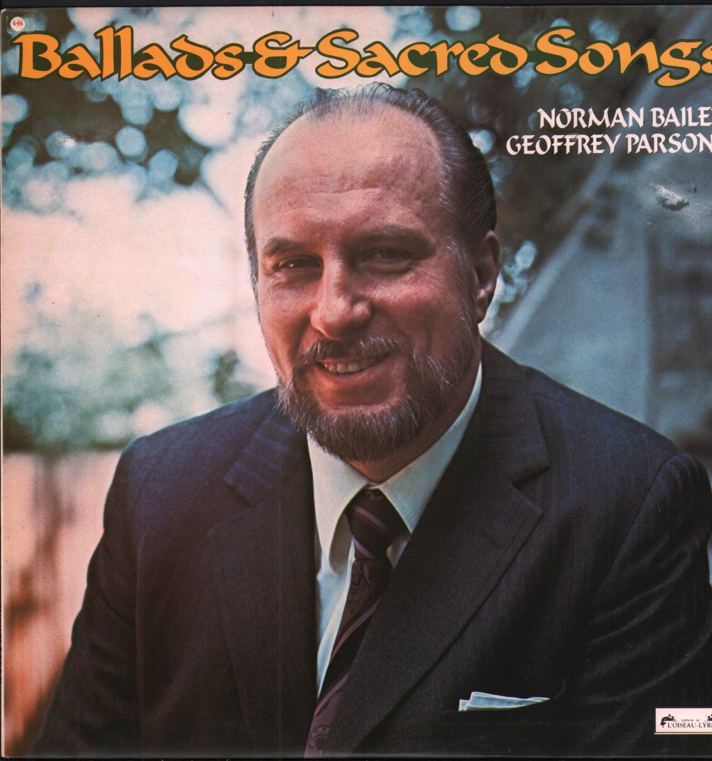 Norman Bailey / Geoffrey Parsons - Ballads & Sacred Songs - Lp