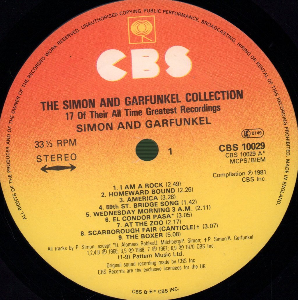 Simon And Garfunkel - Collection - Lp