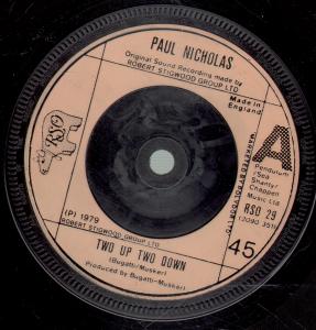 Paul Nicholas - Two Up Two Down - 7 Inch