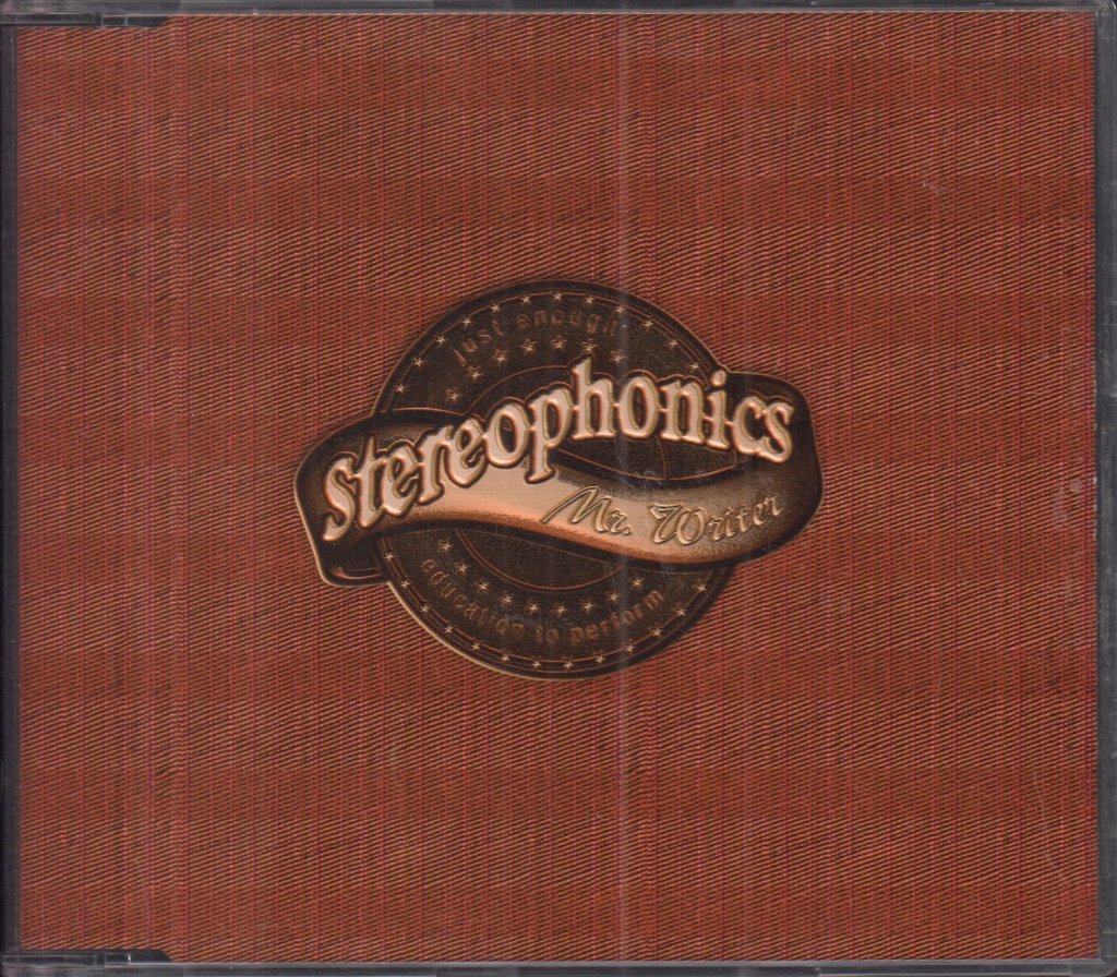 Stereophonics - Mr Writer - Cd