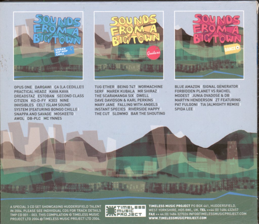 Various Artists - Sounds From A Big Town - Triple Cd