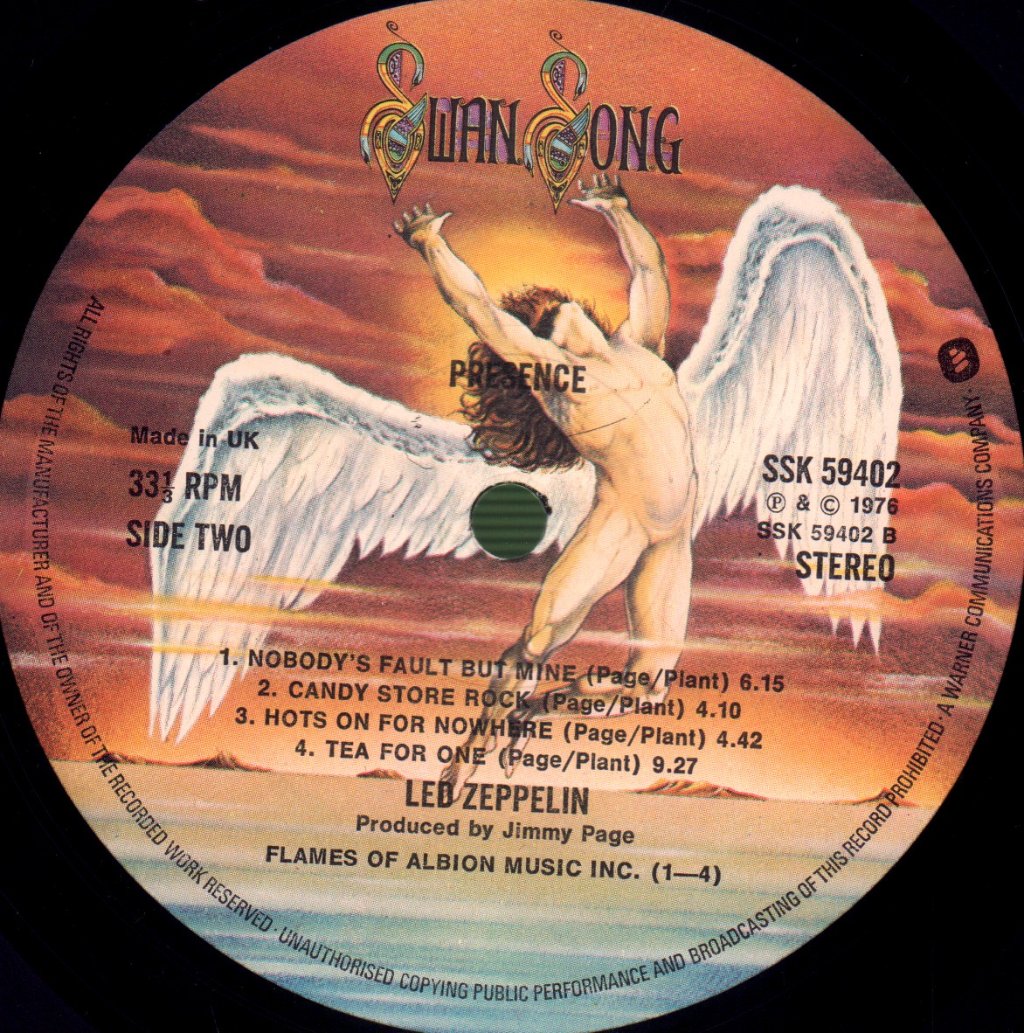 Led Zeppelin - Presence - Lp