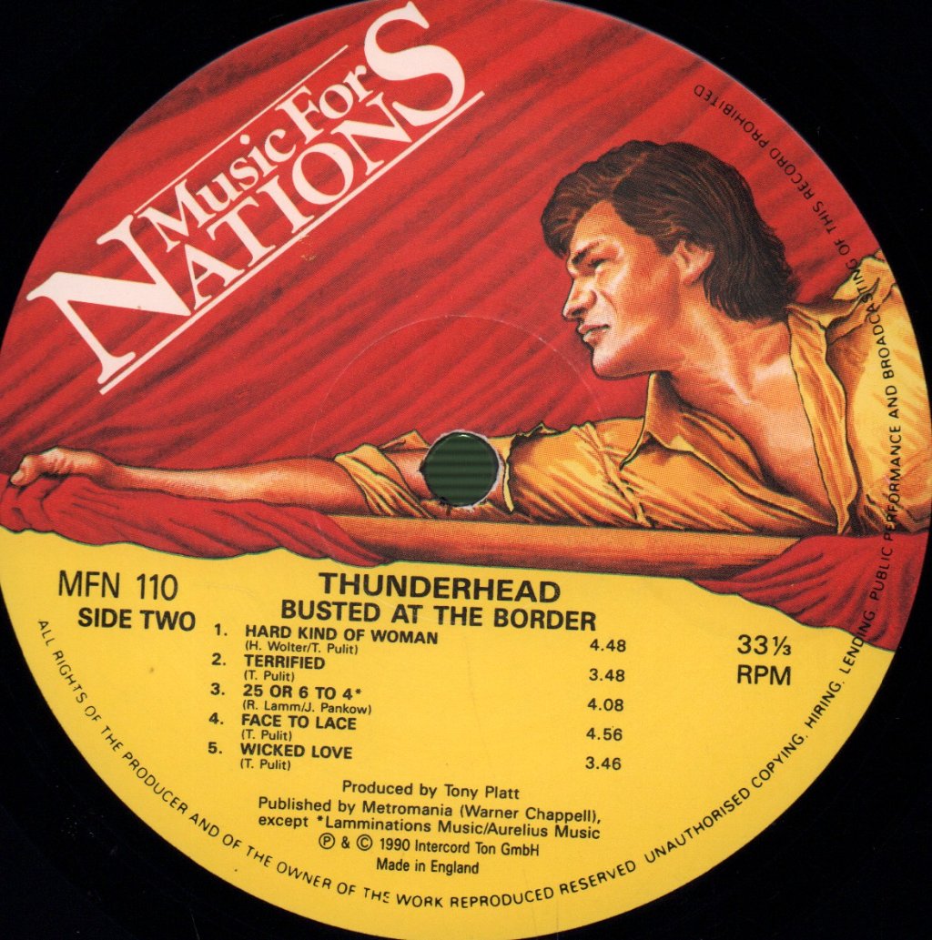 Thunderhead - Busted At The Border - Lp